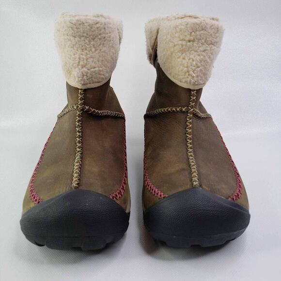 Keen Hoodoo Snow Boots Adult Womens Size 7 Insulated Waterproof Slip On Zip - Picture 2 of 10